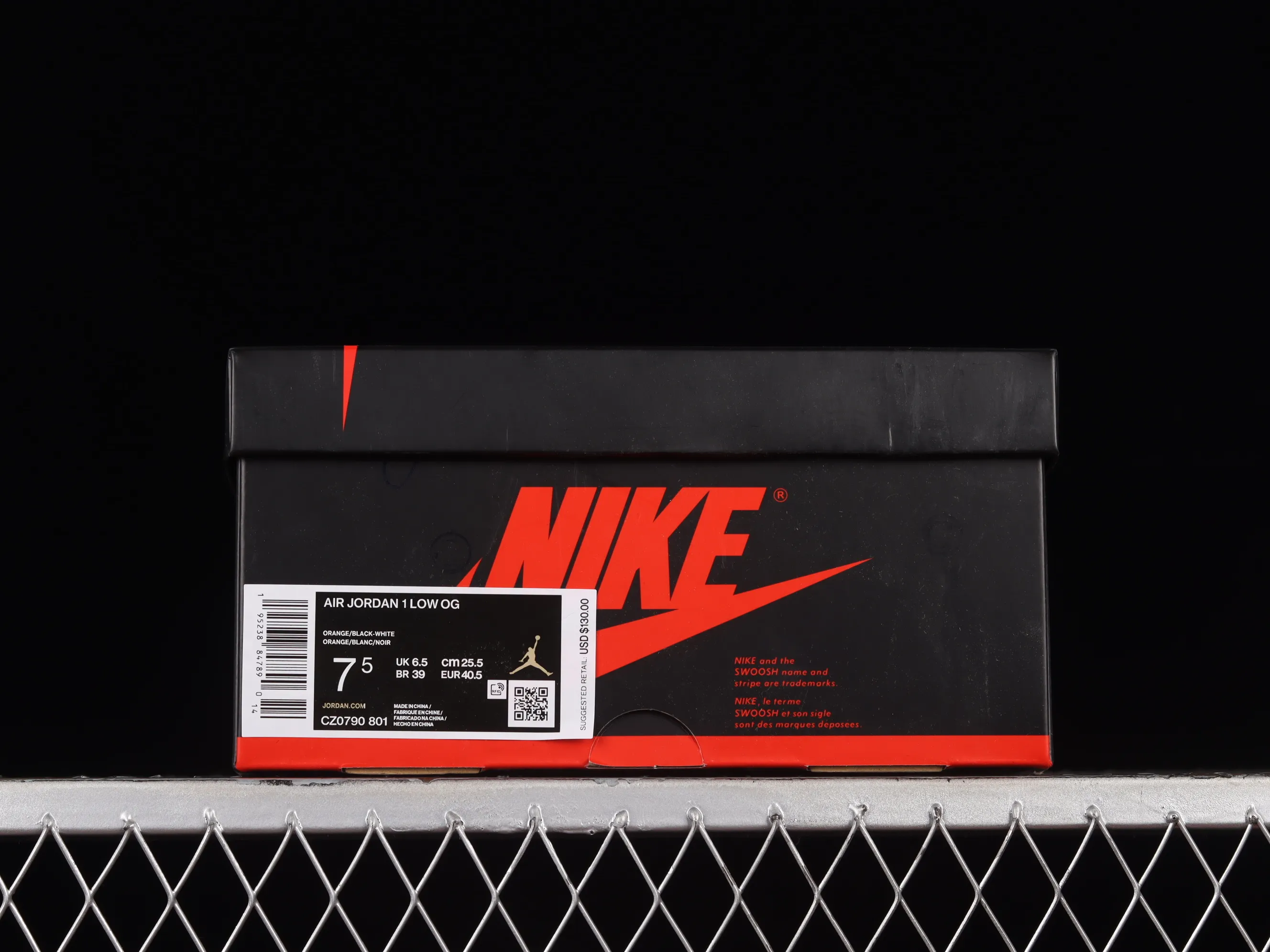 All categories Air Jordan Jordan series basketball shoes Air Jordan 1 Low pure original version Air Jordan 1 Low OG "Shattered Backboard" AJ1 Joe 1 white buckle shredded full head layer low-top basketball shoes CZ0790-801